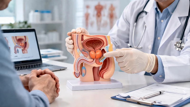 prostate health consultation with urologist